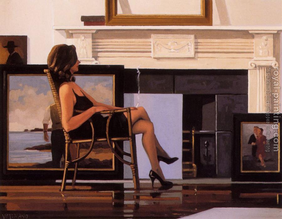 Jack Vettriano : The Model and the Drifter